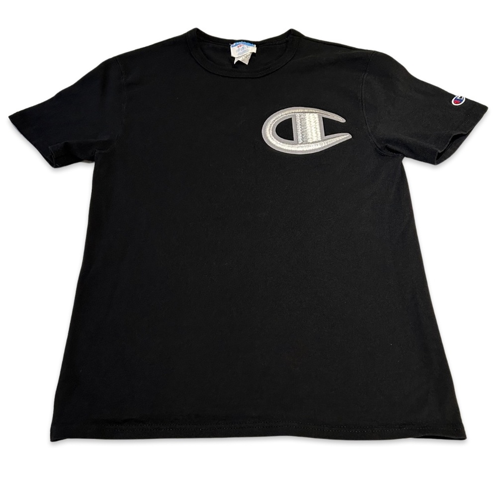 Champion Men's Black T-Shirt Size Small